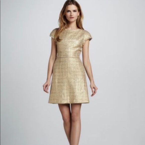 Alice + Olivia Dresses & Skirts - Alice + Olivia Metallic Woven Dress